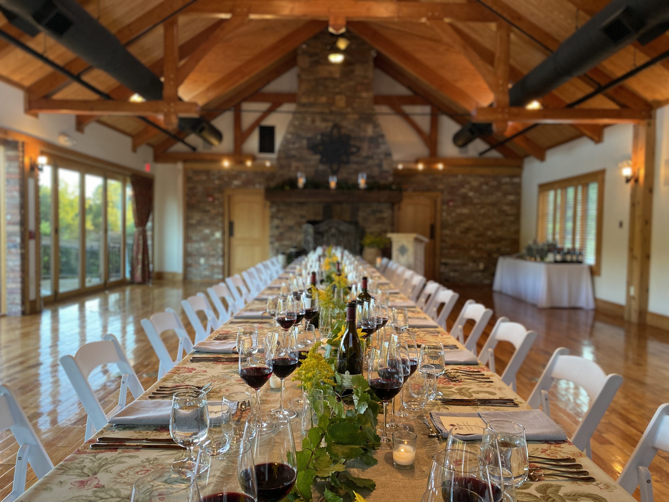 Juneberry Ridge Wine Dinner in September 2021