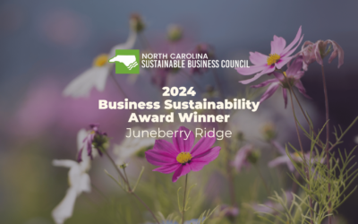 Juneberry Ridge named 2024 Business Sustainability Award winner